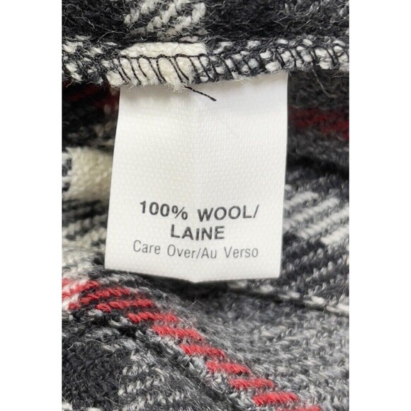 Vintage Y2K Anne klein Women’s Plaid Pleated Wool Wrap Skirt. Size: 10 - Picture 7 of 7